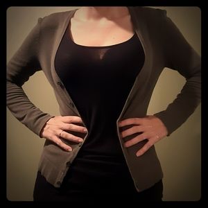 Olive cardigan